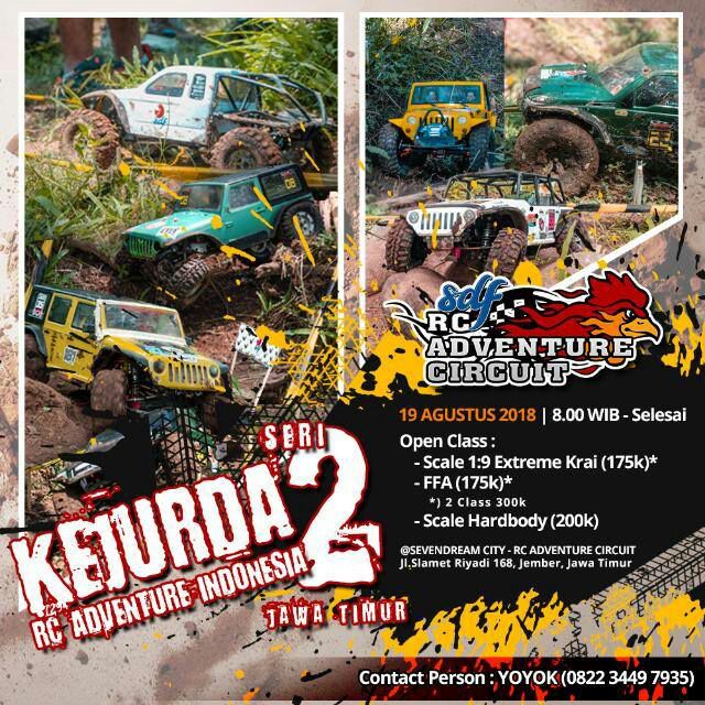 Ikuti KEJURDA SERI 2, RC ADVENTURE INDONESIA di Seven Dream City